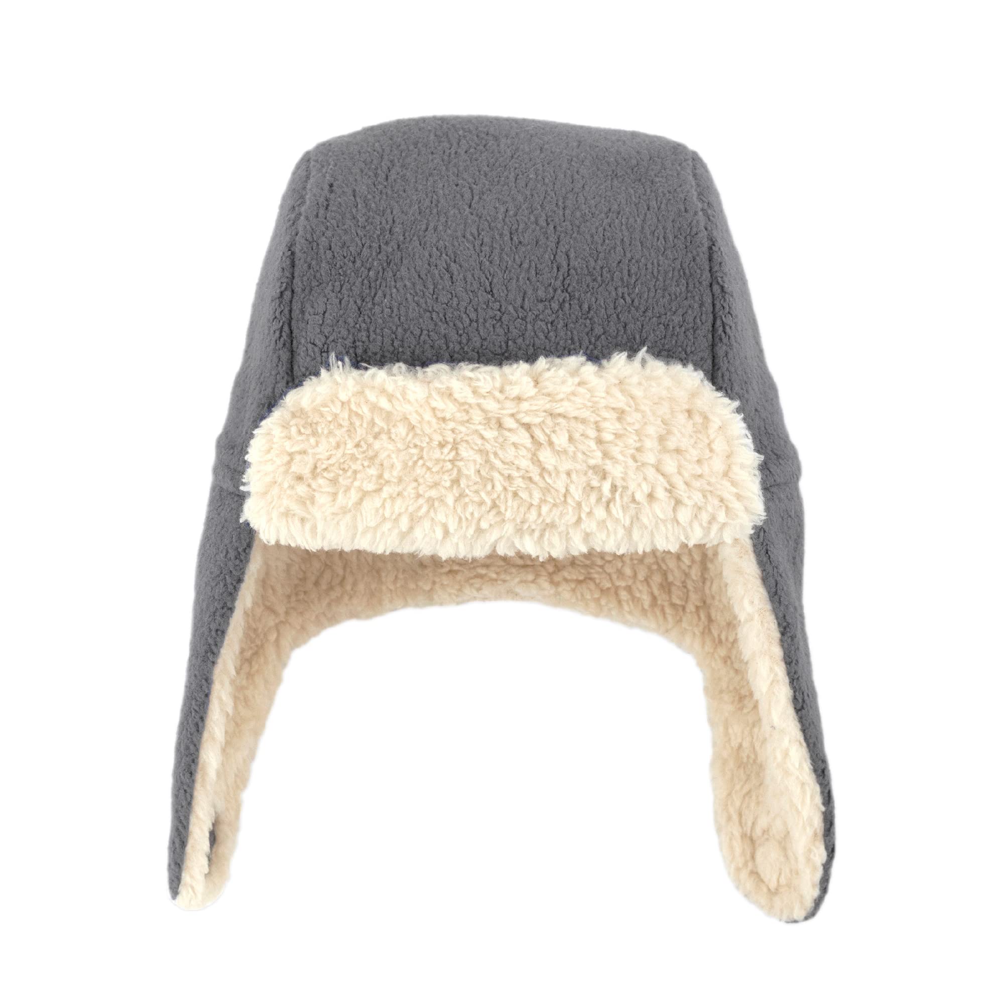 Zutano Baby Toddler Fleece Trapper Hat, Warm Winter Hat for Boys &amp; Girls