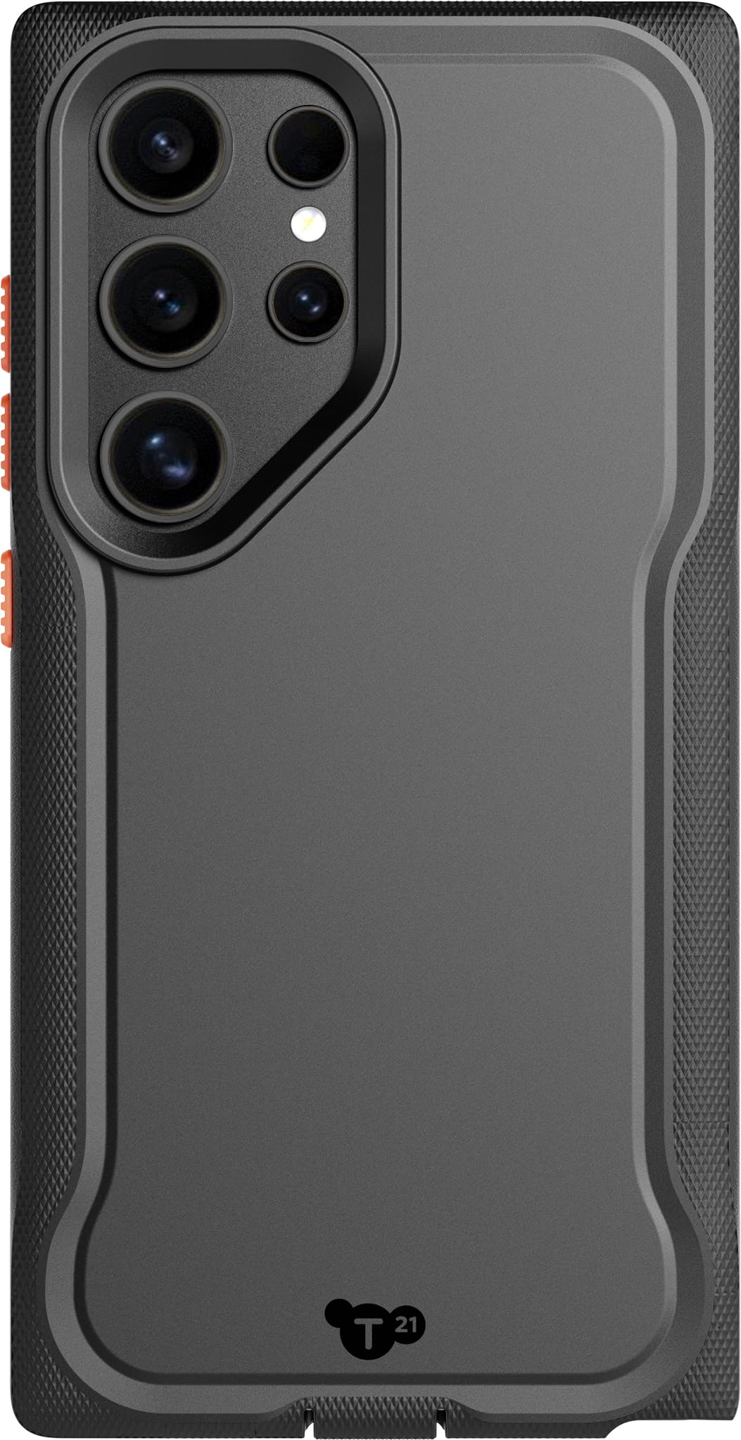 Tech21 Evo Pro Samsung S24 Ultra Case: 20ft Military Drop Proof Protection, Case for Galaxy S24 Ultra with Enhanced Camera Protection, 2 Lanyards Included for Durability and Safety - Black