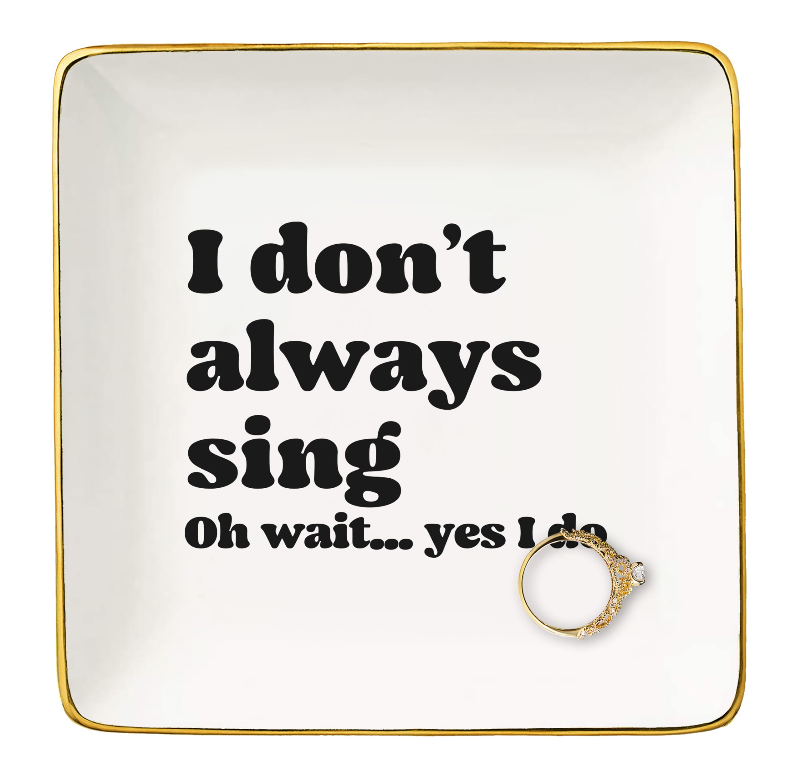 Theatre and Singer Decor Gifts,Music Lover Gift-Karaoke Lovers Keepsake,Musician Teacher Singing Keepsake,Music Party Present-Night Song Singer