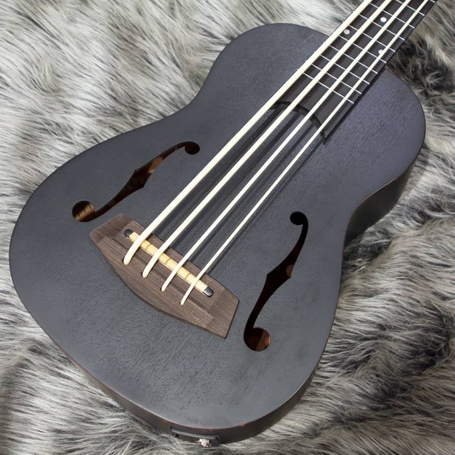 Amazon | Key pilina UKB-500FL F-Hole Black - ウクレレベース