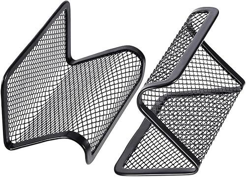 Miniatura 3 de Tarjetero de malla metálica negra para escritorio, organizador de tarjetas de visita para escritorio, oficina, tarjeta de nombre (negro, paquete de