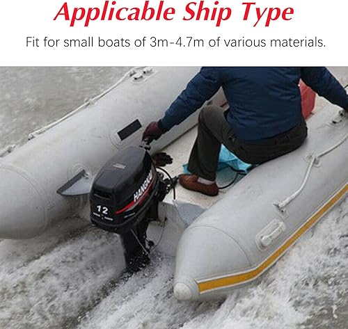 Miniatura 21 de Motor fuera de borda de 2 tiempos 3.5HP, motor de barco marino de pesca resistente, motor de kayak, motor de barco fuera de borda Hangkai de 2500 W