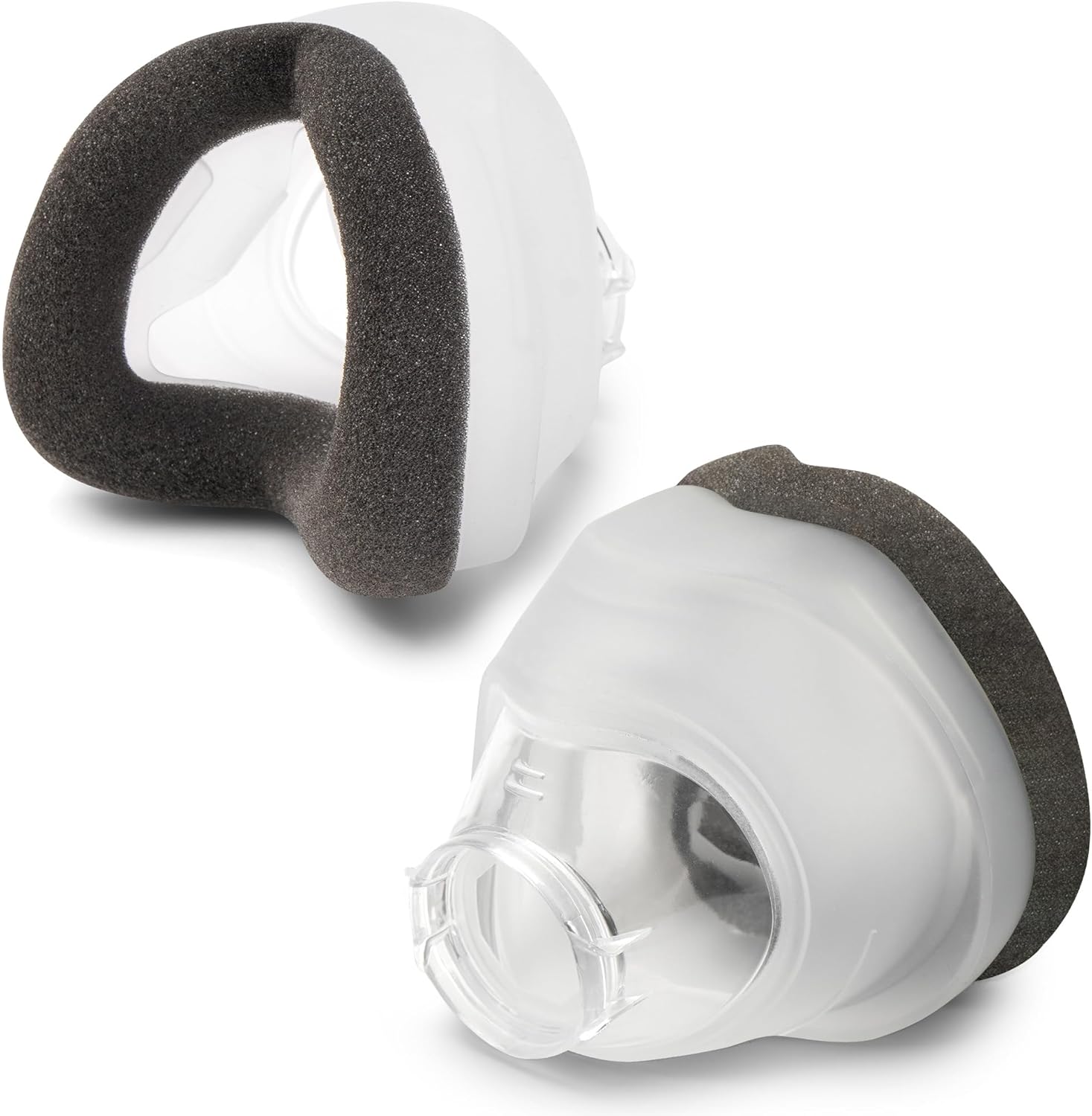 Medihealer Upgraded N20 Nasal Cushion for Airfit N20 Nasal Mask(S), 2 PCS Comfortable Memory Foam Cushion Compatible with Airfit N20, Great Value CPAP Supplies (Brown)