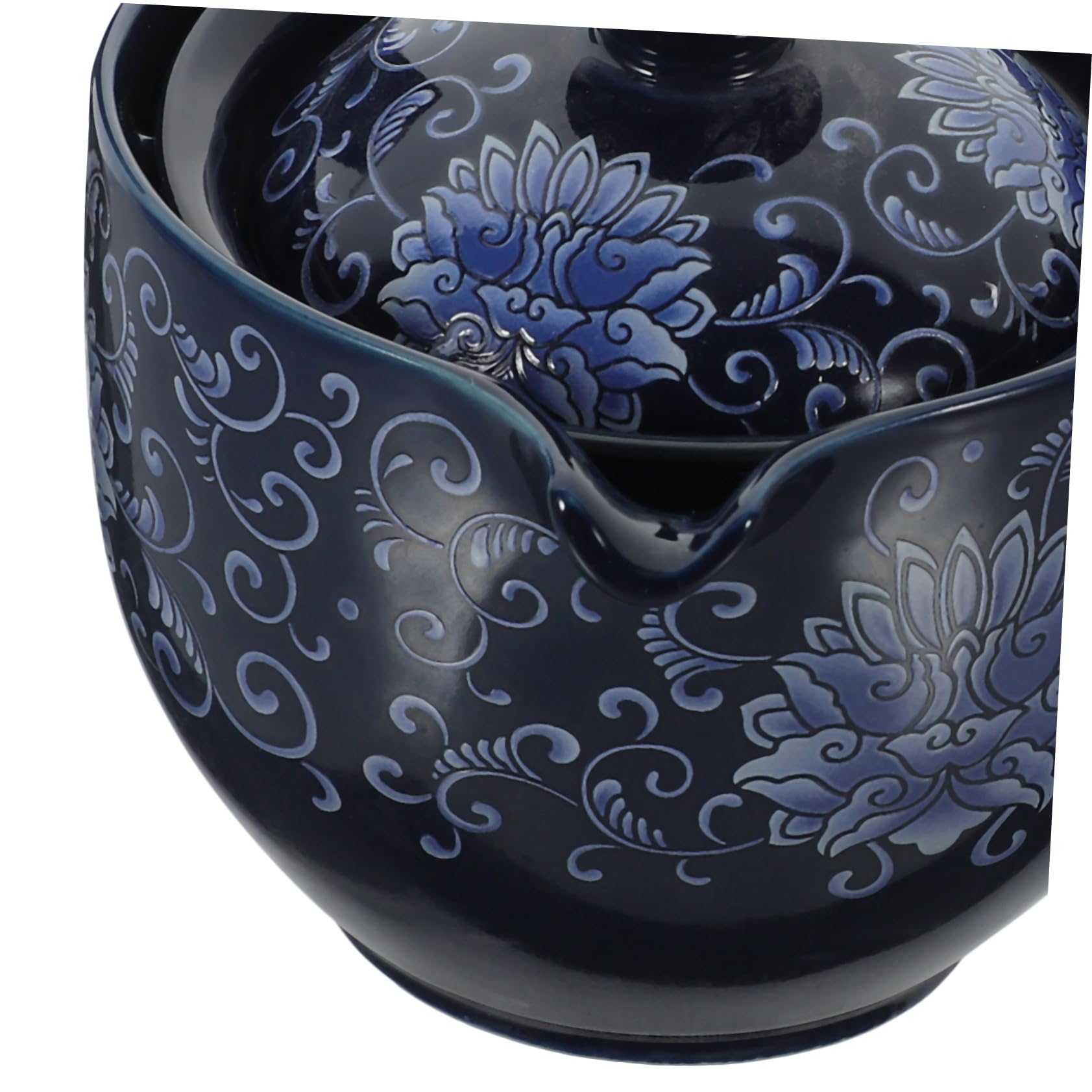 Teekanne mit drehbarem Seitengriff, Kung-Fu-Teetasse, Kyusu-Teekanne, Schokoladenwärmer, Cezve-Kaffeekanne, drehbare Teekanne, chinesische Teekanne, dekorative Teekanne, Reise-Keramik-Werkzeug, Hol