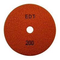 Vista 17 de Almohadillas de pulido de piedra seca/hormigón de alto rendimiento de 5 ", altura de segmento de 0.059 in, estilo de panal, grano 3000