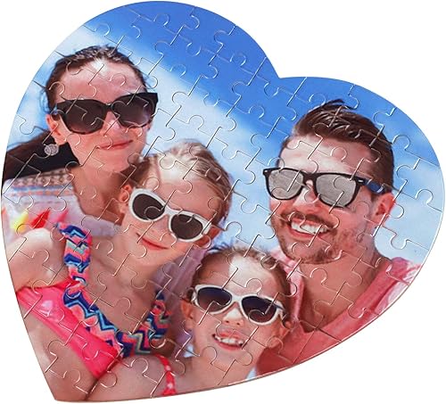 Miniatura 5 de Rompecabezas de fotos personalizado para niños, rompecabezas personalizados de fotos, 98 piezas personalizadas con impresión fotográfica, diseña tus