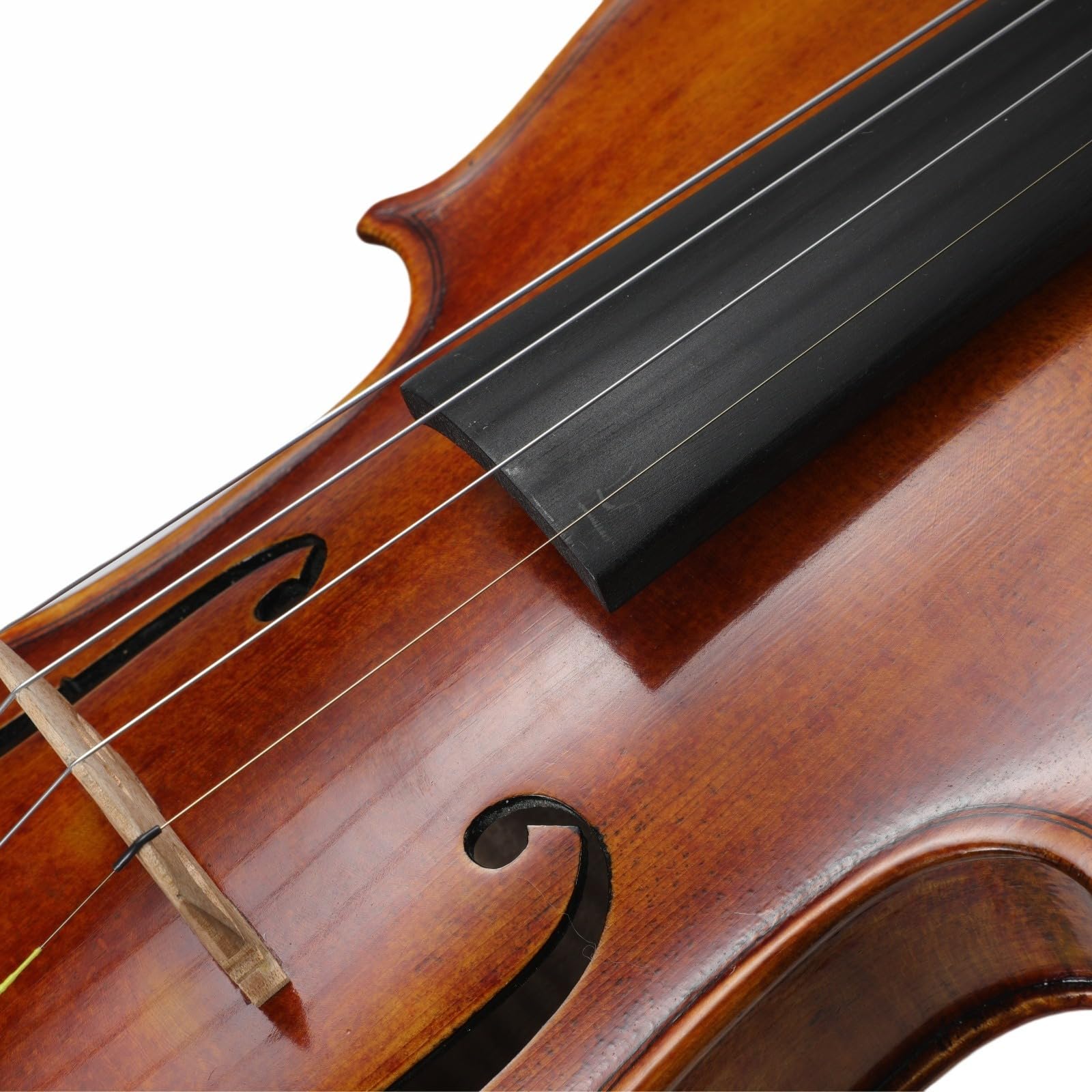 Violinensaiten, komplettes Set, Violinensaiten-Ersatz, lange Haltbarkeit und satter Klang, handgefertigt aus hochwertigen Materialien, für alle Niveaus (4/4 Gold E)