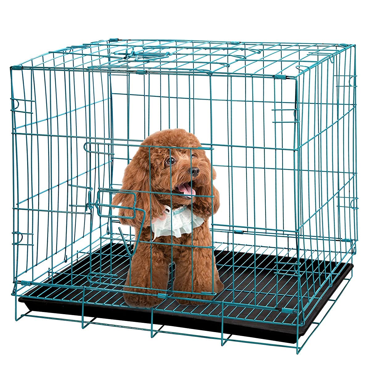 See full amazon price history chart for Dog Trust Single-Door Folding Metal Dog Cage with Paw Protector, Blue (24 Inch) Dog Trust Single-Door Folding Metal Dog Cage with Paw Protector, Blue (24 Inch) (B09Q1CKZ5Q) Amazon Price History, Amazon Price Tracker