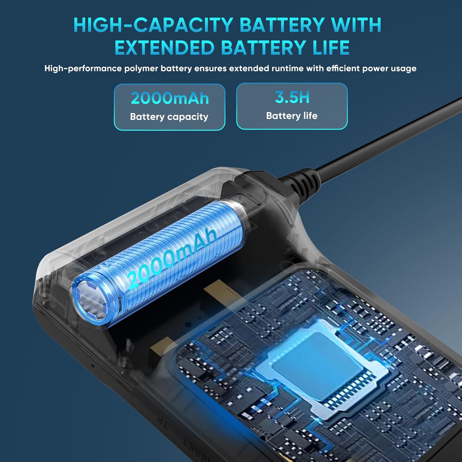 Industrial Endoscope Borescope with Light, 8mm Dual Lens 1080P HD IP67 Waterproof Snake Camera with 4.3" LCD, 8 LEDs & Semi-Rigid Cable - Inspection Tool for Industrial Use (32GB Included)