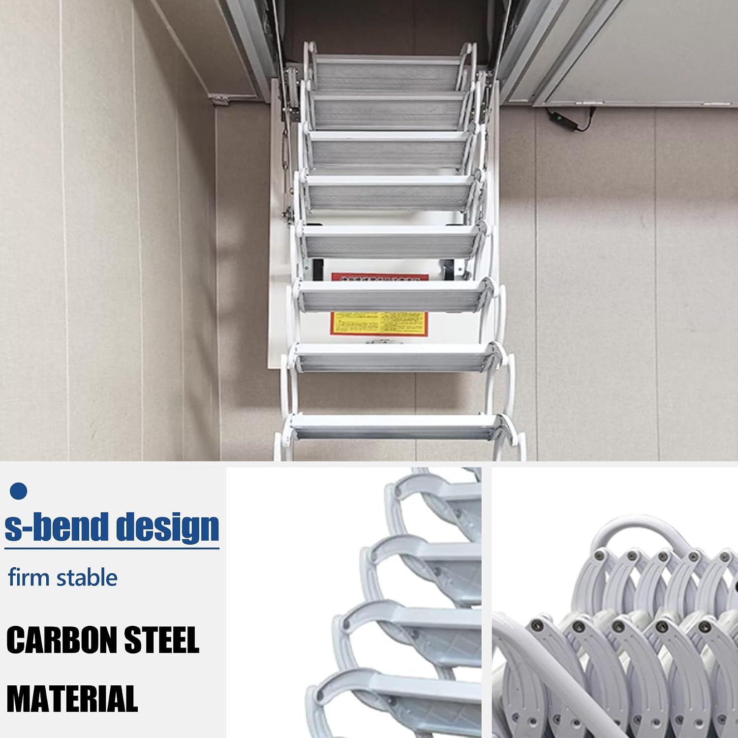 TECHTONGDA Ceiling Attic Loft Ladder, Folding Ladder Thailand | Ubuy