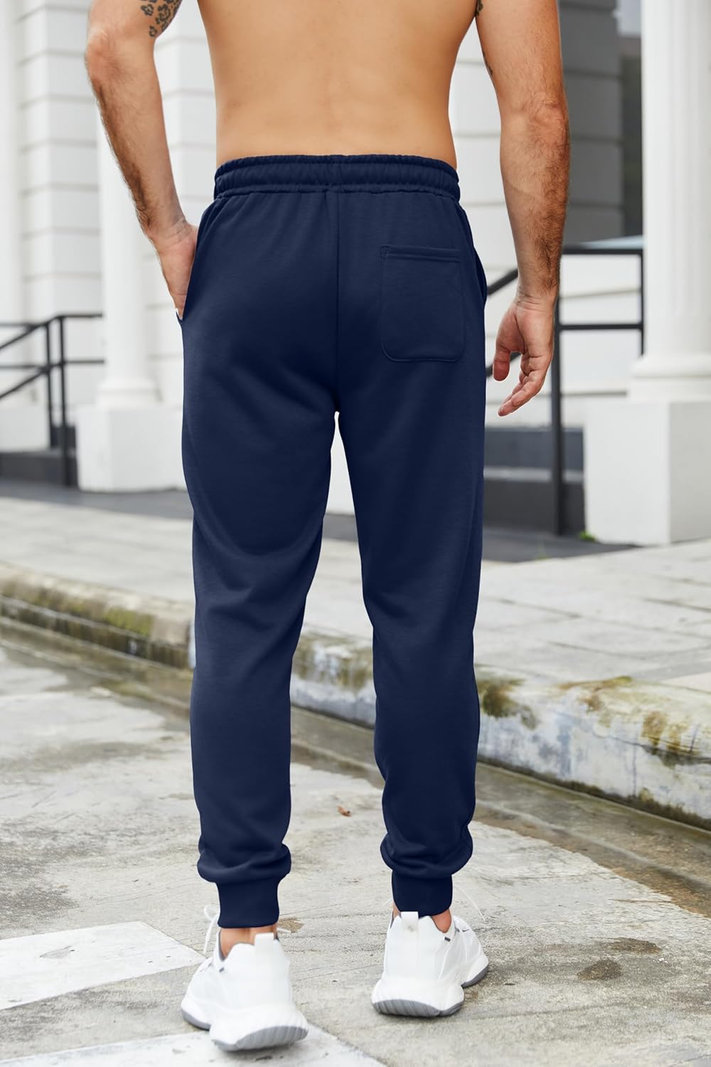 COOFANDY Men's Athletic Joggers Casual Gym Sweatpants Workout Running Track Pants with Pockets - Image 4