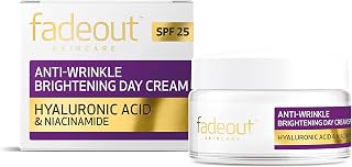 Fade Out Anti Wrinkle Brightening Day Cream with Hyaluronic Acid & Niacinamide Exfoliating Skin Renewal Day Cream 50ml