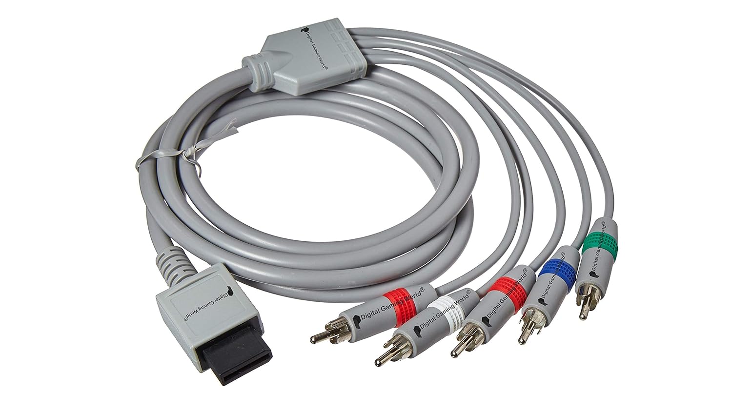 Digital Gaming World® Component Cable for Wii and WiiU Consoles