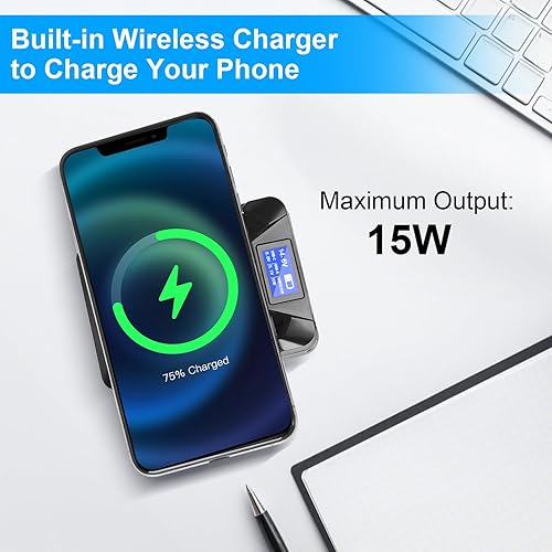 Miniatura 2 de Batería de montaje en V Nano Two Update, 98Wh 6800mAh 14.8V recargable V Lock batería con D-Tap, USB-A, puertos USB-C para