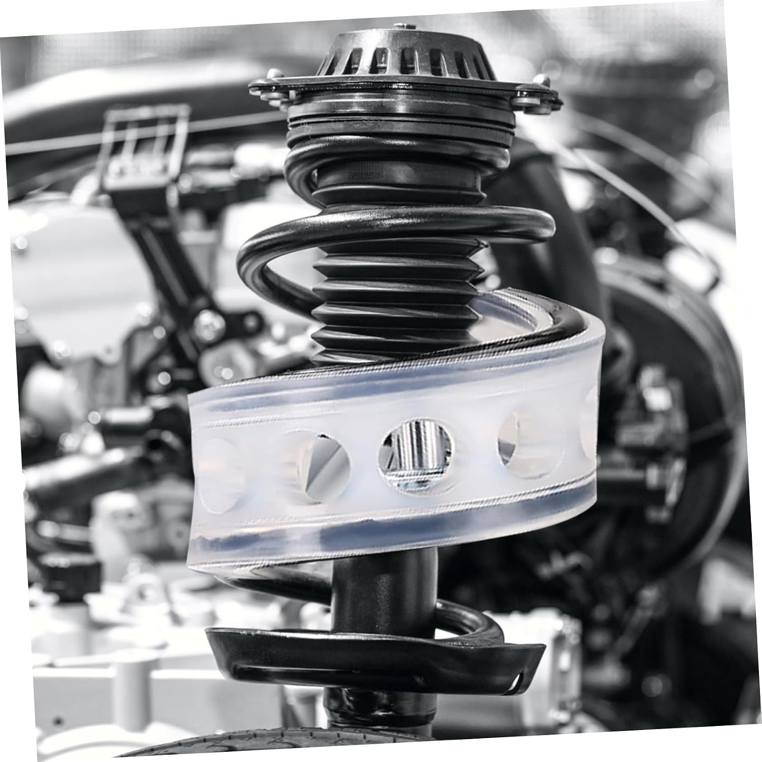 Car Spring Buffer Rubber Bumper Automotive Shock Absorber Glue Car Supply