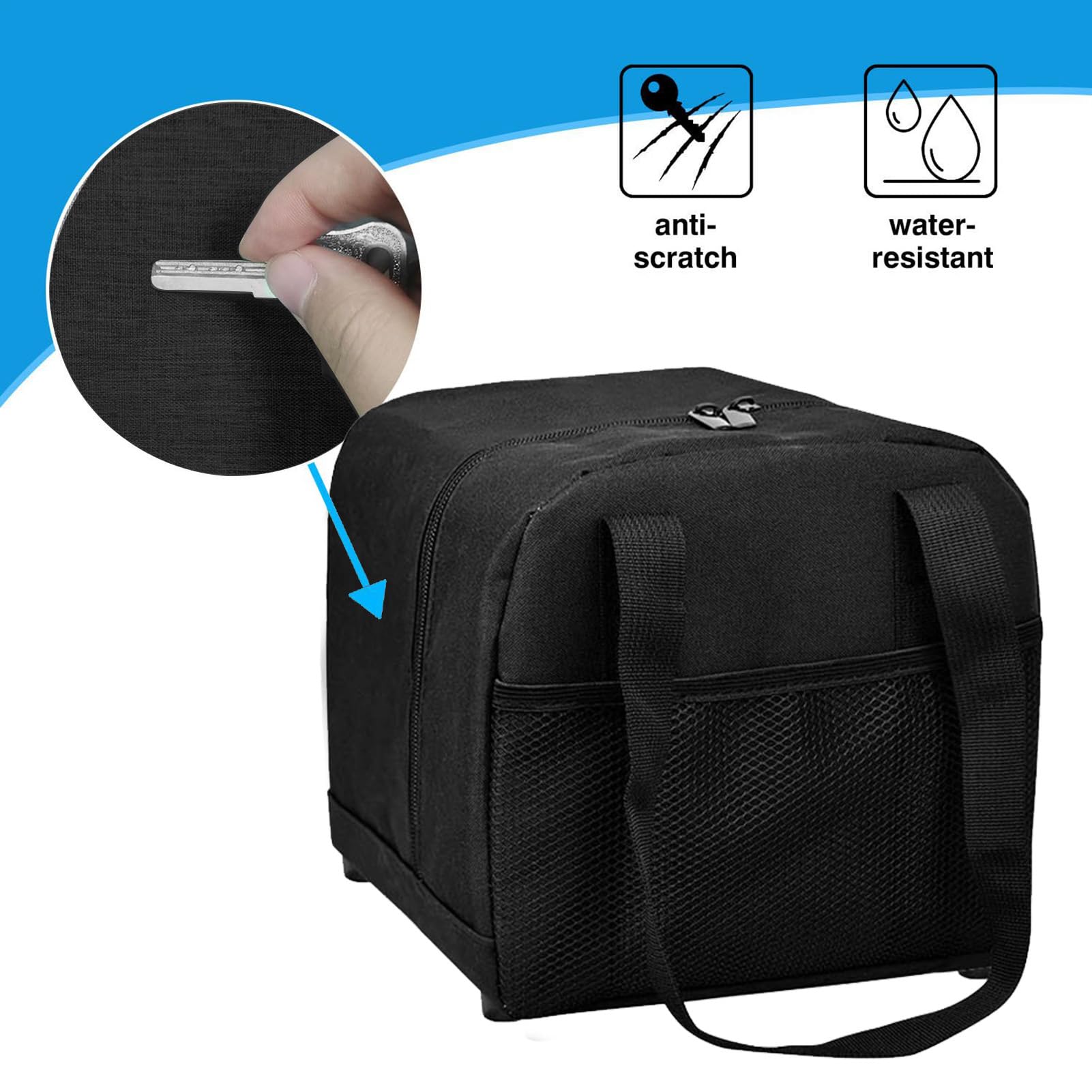 Sacs pour boules de bowling – Sac de transport à bandoulière rembourré pour une seule balle | Rangement de voyage sportif à sangle réglable | Accessoire de Ligue Professionnelle | Équipement de