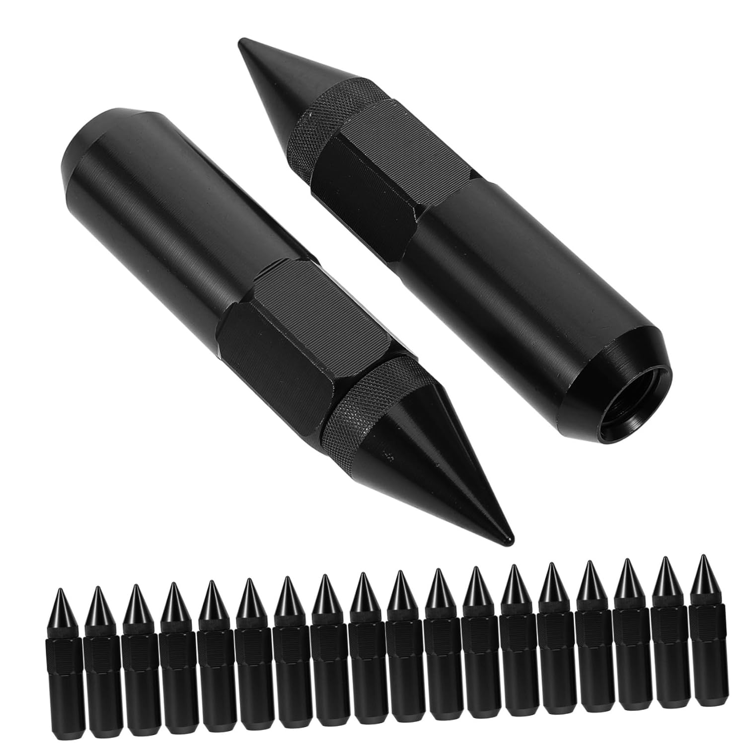 20pcs Car Wheel Nut Caps Aluminum Wheel Nut Covers Easy to Install Sturdy