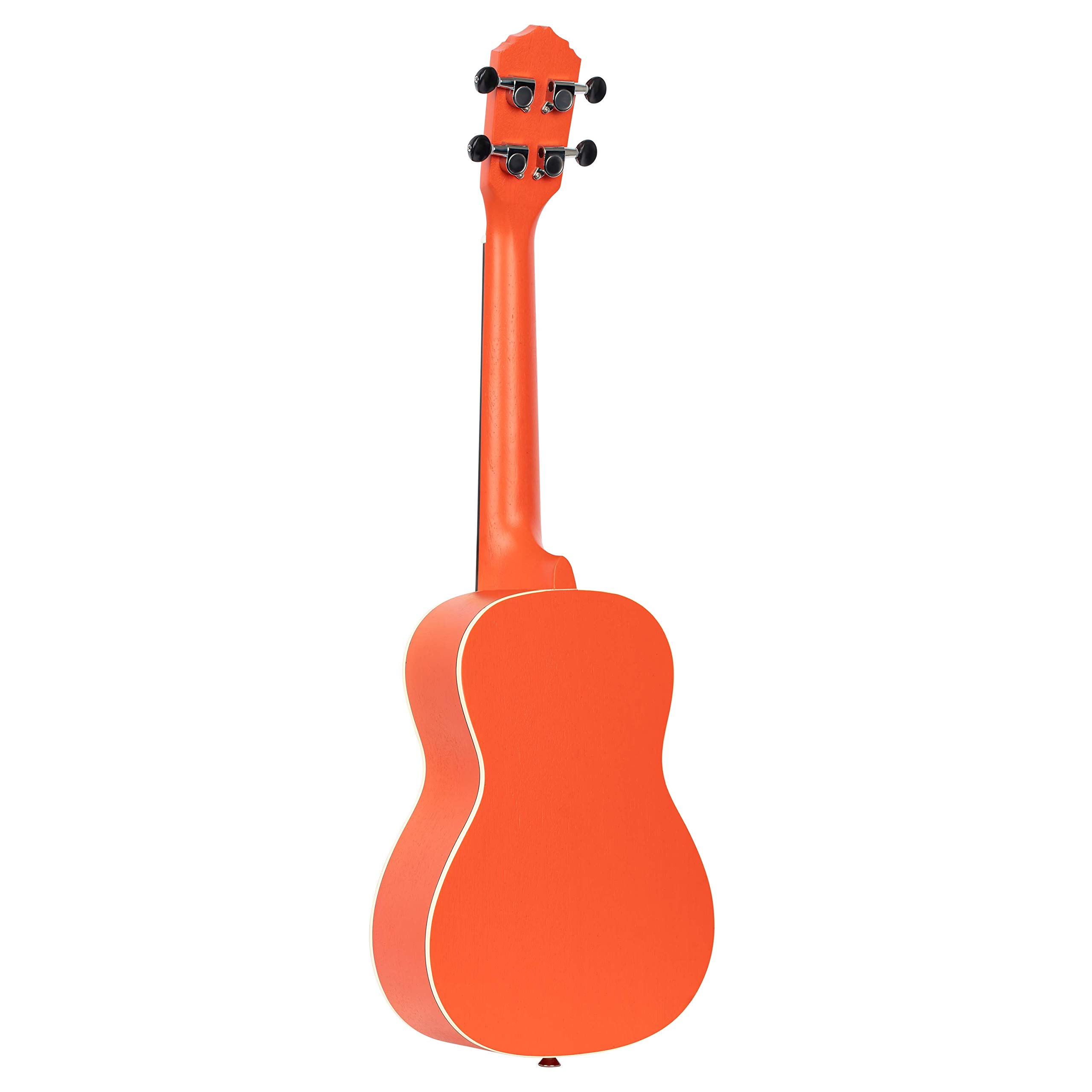 Ortega Guitars Ukulele Concerto Acustico – Earth Series – Okoume, Orange (RUPUKI)