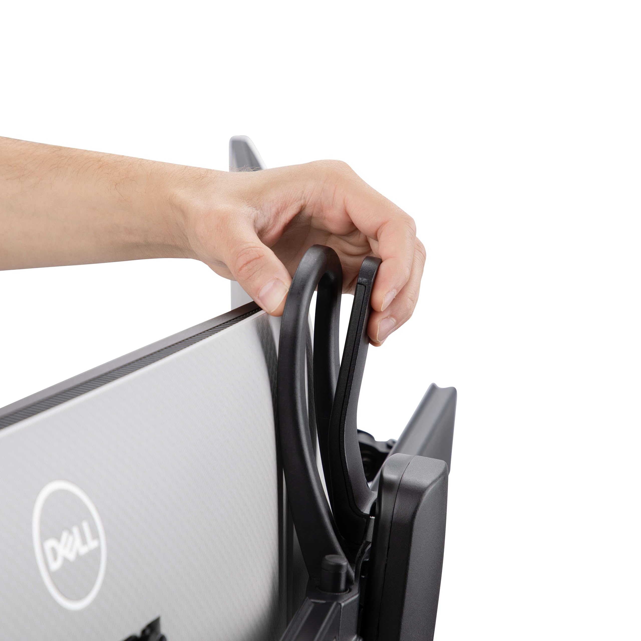 StarTech.com Soporte de Escritorio de Travesaño para Dos Monitores de 27" - Carga 12kg - Soporte VESA 75x75/100x100 Ajustable