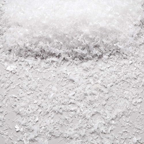 Miniatura 3 de Black Duck Brand Bolsa de copos artificiales de nieve de 4 onzas. Nieve falsa festiva para manualidades, Navidad y decoración