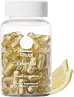 Ritual Essential Prenatal Multivitamin for Women: Vegan DHA, Folate, Choline, Gentle Iron - Non-GMO, Traceable, Citrus Capsules 30 Days