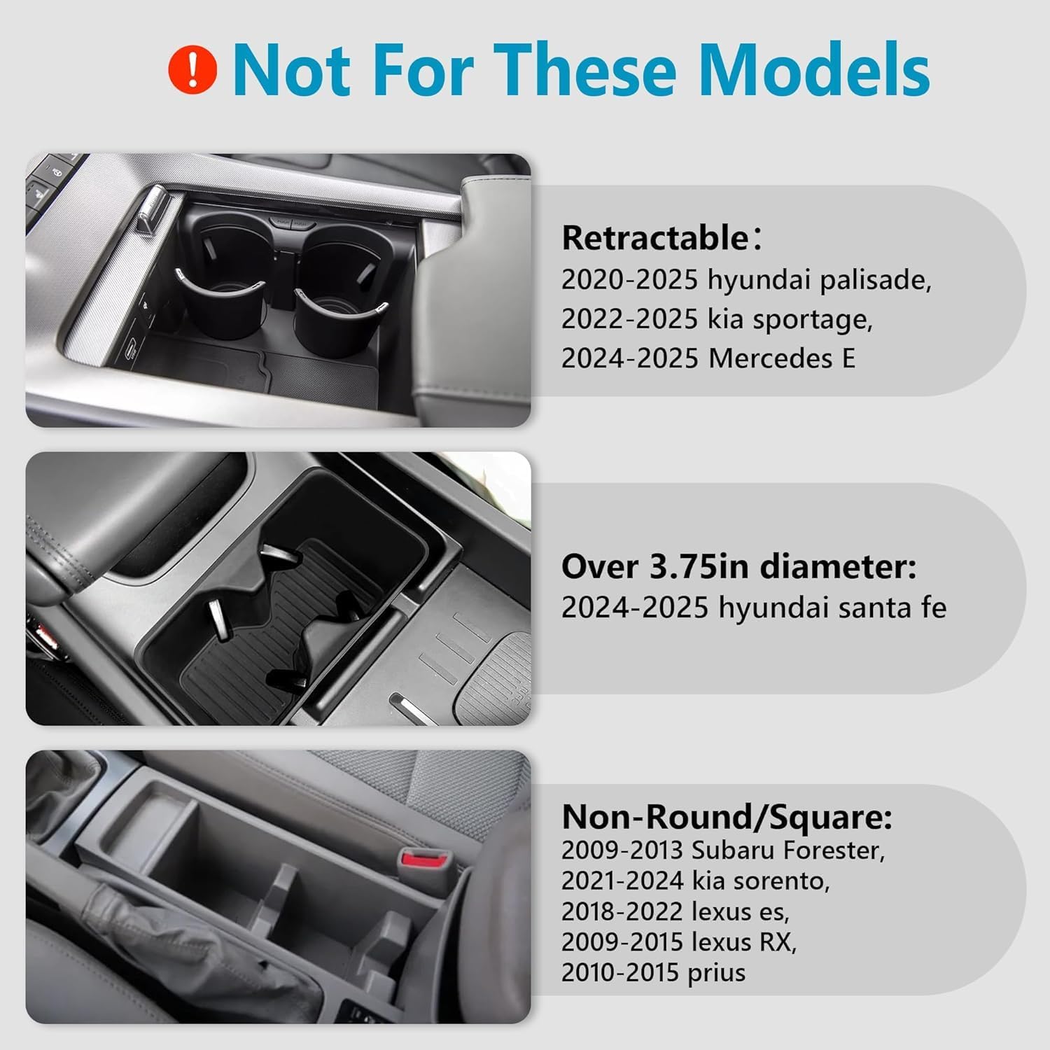 360° Rotating Wood Car Tray, Seven Sparta Car Desk for Laptop, Cup Holder Table Car Laptop Mount Desk for Women & Men Compatible with Tesla Model Y/3/S Ford & Most Vehicles Phone Holder Anti-Slip Mat