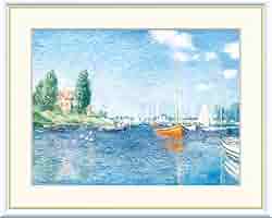Amazon.co.jp: クロード・モネ 絵画 J1-027 額入り 世界の名画