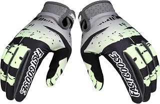 Gradient Full Finger Motorcycle Gloves,Touch Screen MTB Dirt Bike Racing Cycling Gloves for Men&Women