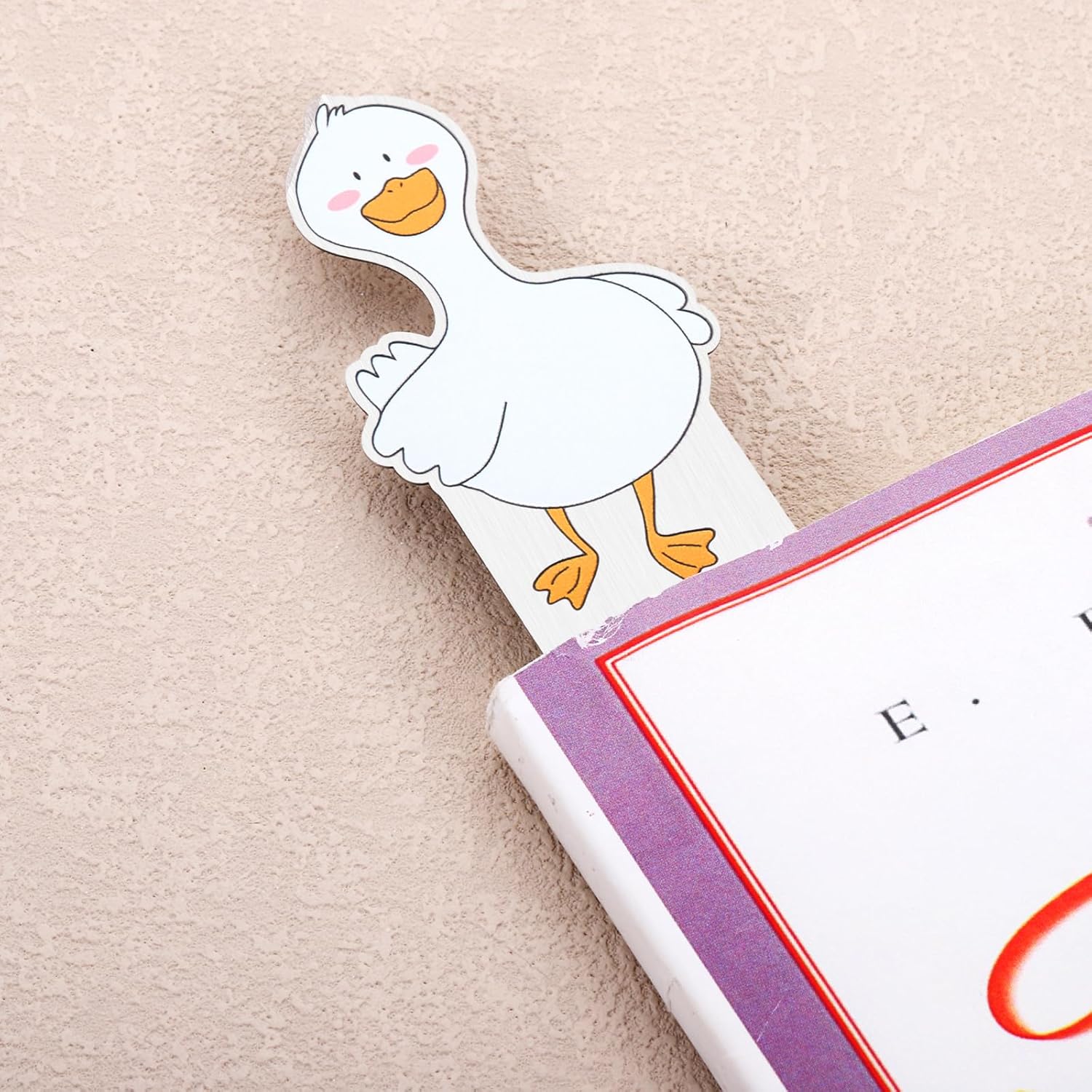 Silly Goose Valentines Gifts Bookmark for Girls Boys, Valentine's Day Gifts for Him Her Women Men, Book Accessories for Reading Lovers, Funny Gag Gift for Book Lovers Readers, Booktok Bookish Gift - Image 2