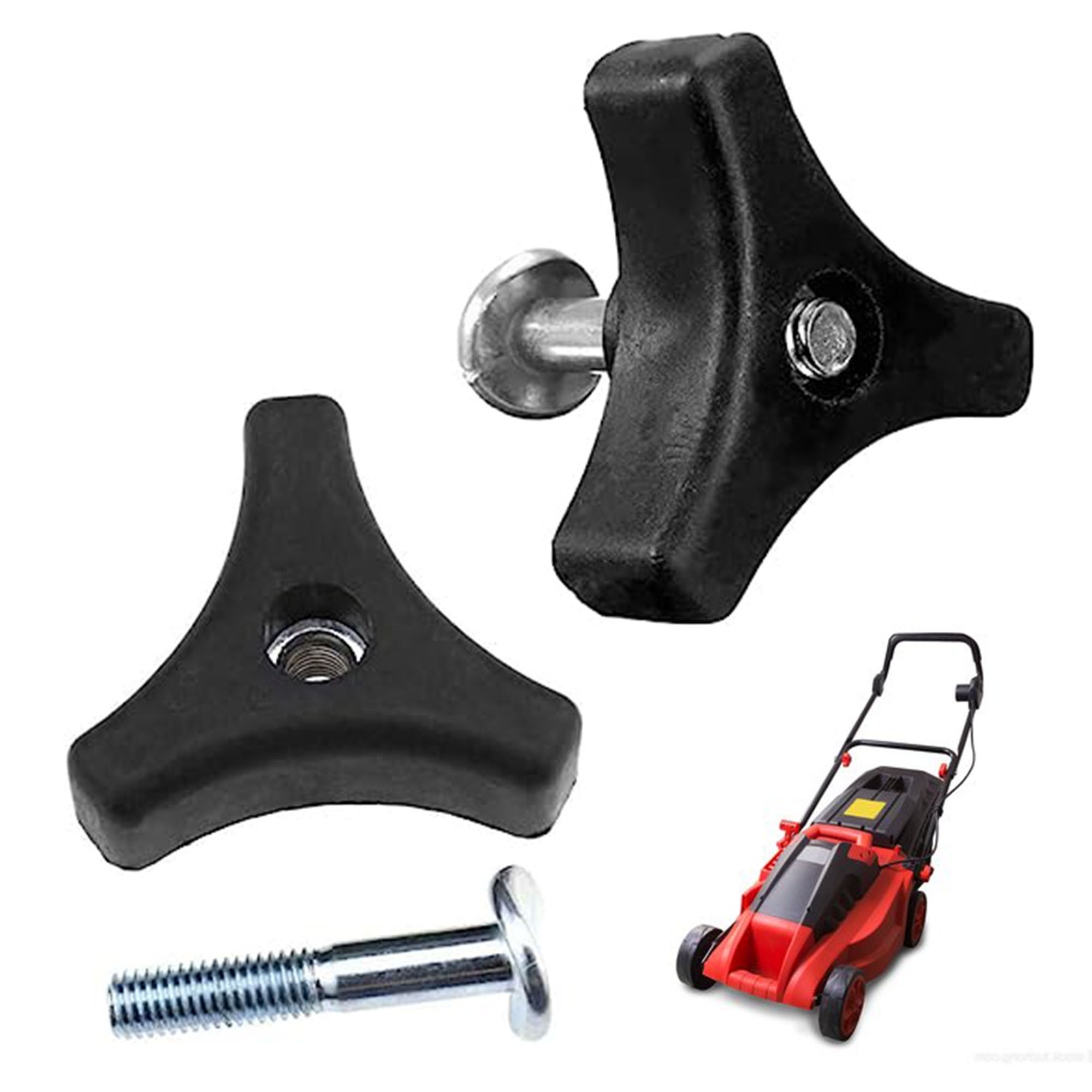 Kit Bulloni Per Tosaerba - 2 Pezzi Con Manopola, Dadi E Viti Di Ricambio - Foto 7