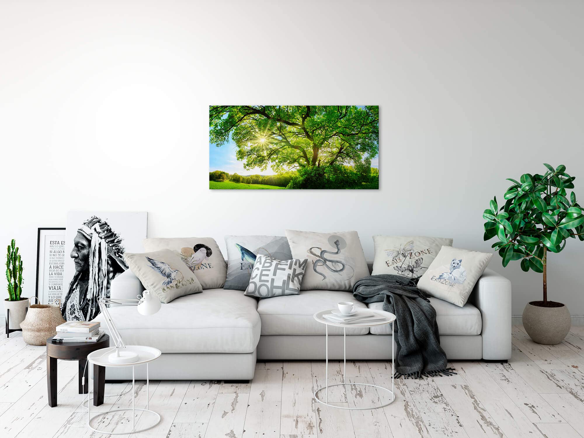 Paul Sinus Art Canvasfoto's | Afbeeldingen canvas 120 x 80 cm