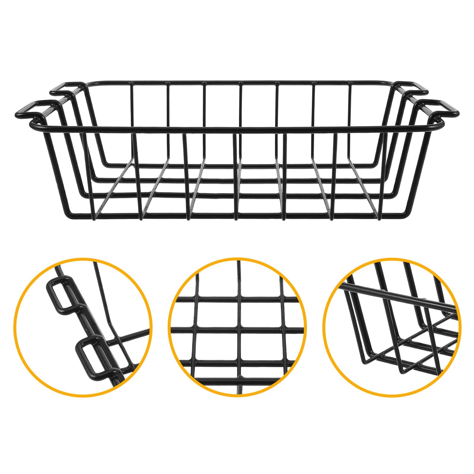 Cesta Metálica Organizadora Resistente para Nevera Caja Térmica Bandeja Insertable para Alimentos y Bebidas Almacenamiento Versátil para Camping Picnic y Fiestas