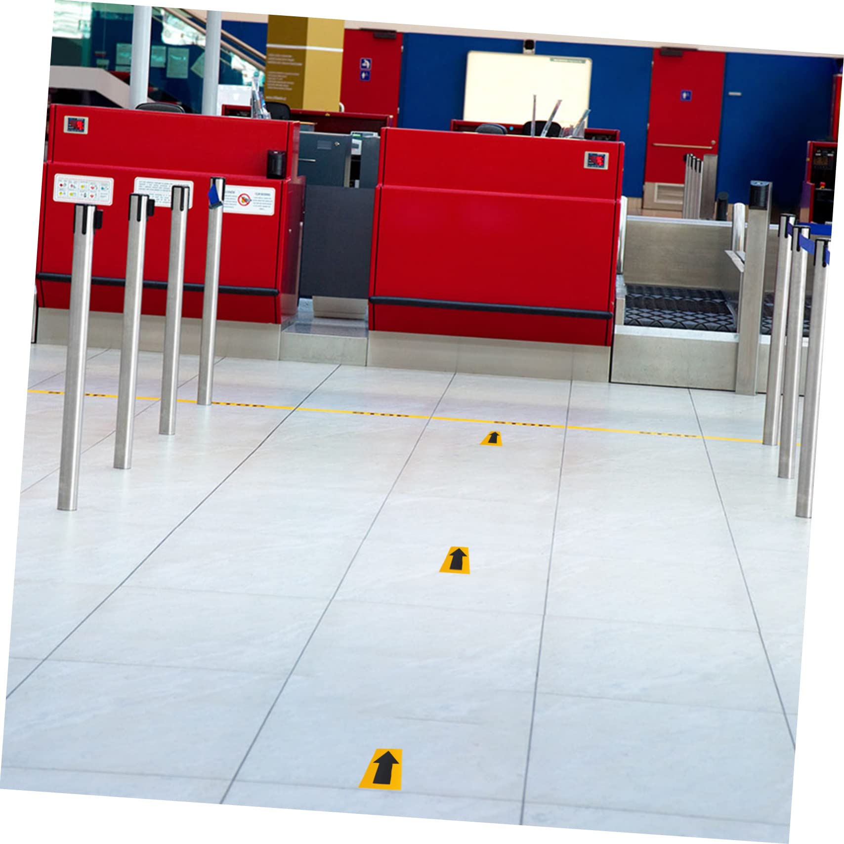 SOLUSTRE Etiqueta Reflectante Para Tuberías 15 Cm, Calcomanía De Señal De Flecha En Rollo De 20 Metros, Pegatina De Marcación Industrial De Alta Visibilidad Para Seguridad y Señalización