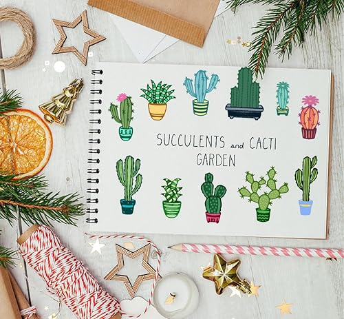 Miniatura 3 de 14 sellos transparentes para plantas en maceta para hacer tarjetas y decoraciones de álbumes de fotos, sellos de cactus, sellos de silicona