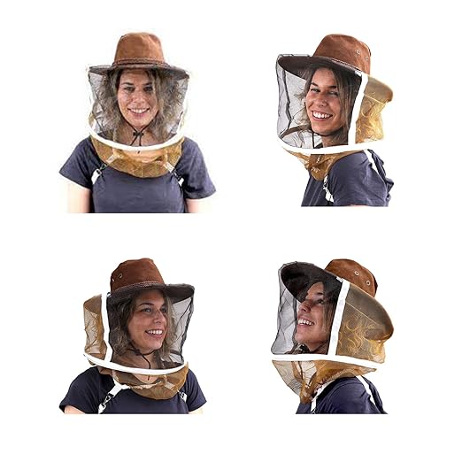 AukBeeFun Sombrero Apicultor Velo Cowboy Apicultura Protección miniatura 7