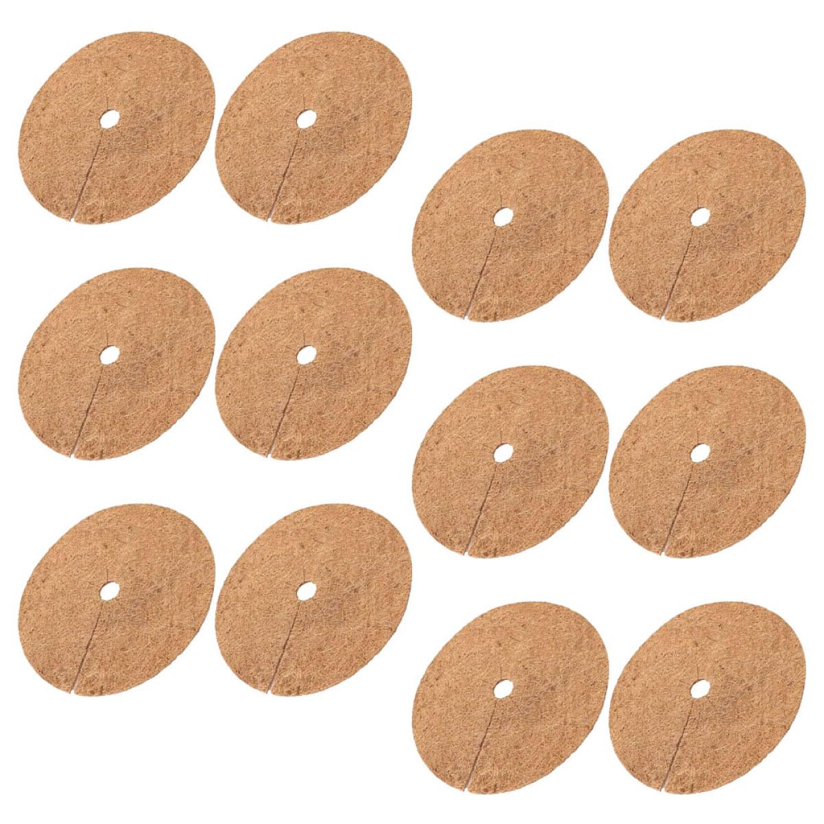 Éviter le gel des racines : tapis de protection plantes en coco et disques anti-mauvaises herbes
