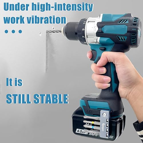 Miniatura 8 de Brocas hexagonales de aluminio de fácil acceso de 14 pulgadas soportes magnéticos para cabezal de impacto inalámbrico Makita 18V LXT organizador de