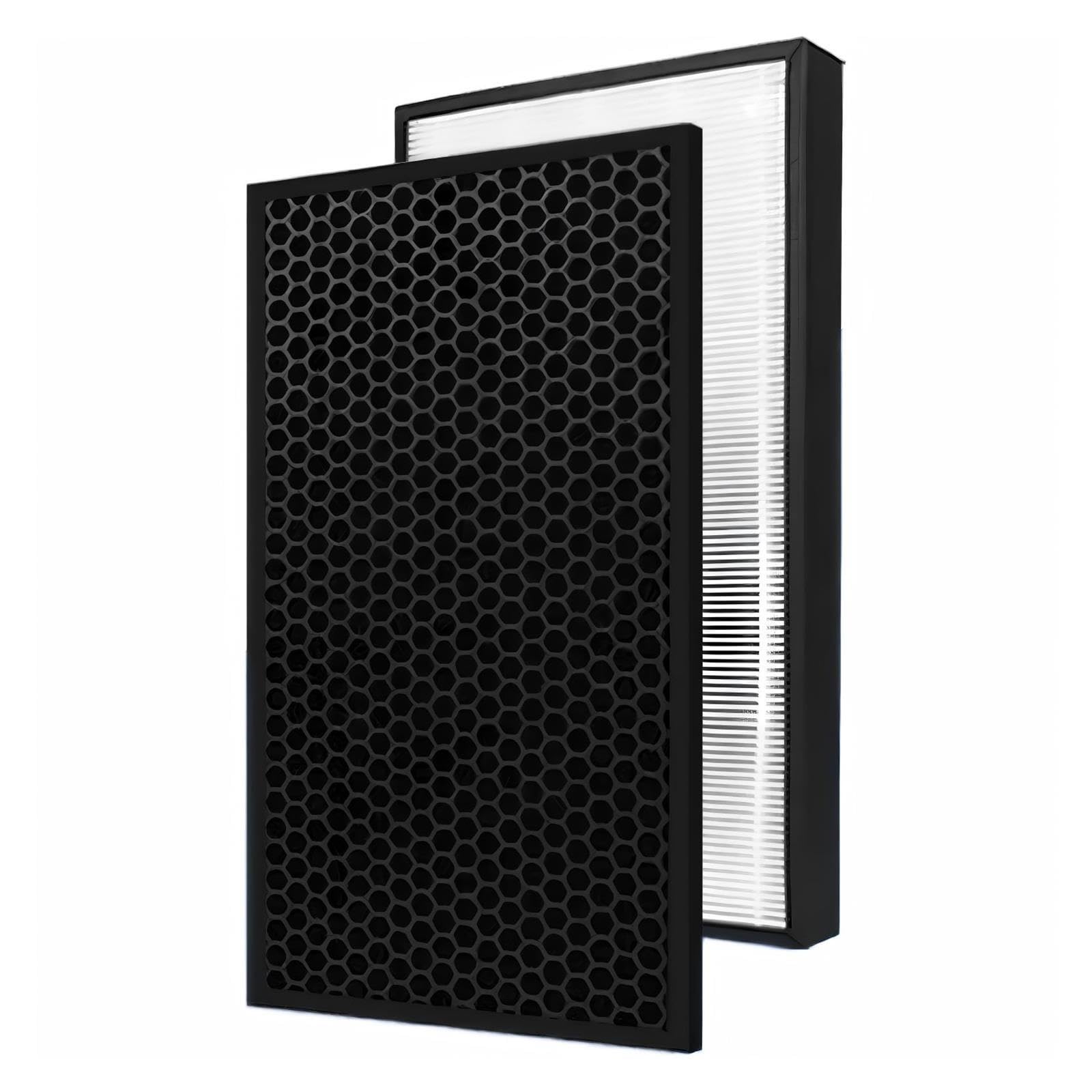 Filtro Hepa Filtro A Carbone Attivo For La Sostituzione Del Purificatore D'aria PU4025 Compatible With Tefal PU4015 XD6070 XD6060F0(H13+Activated Carbon Filter)