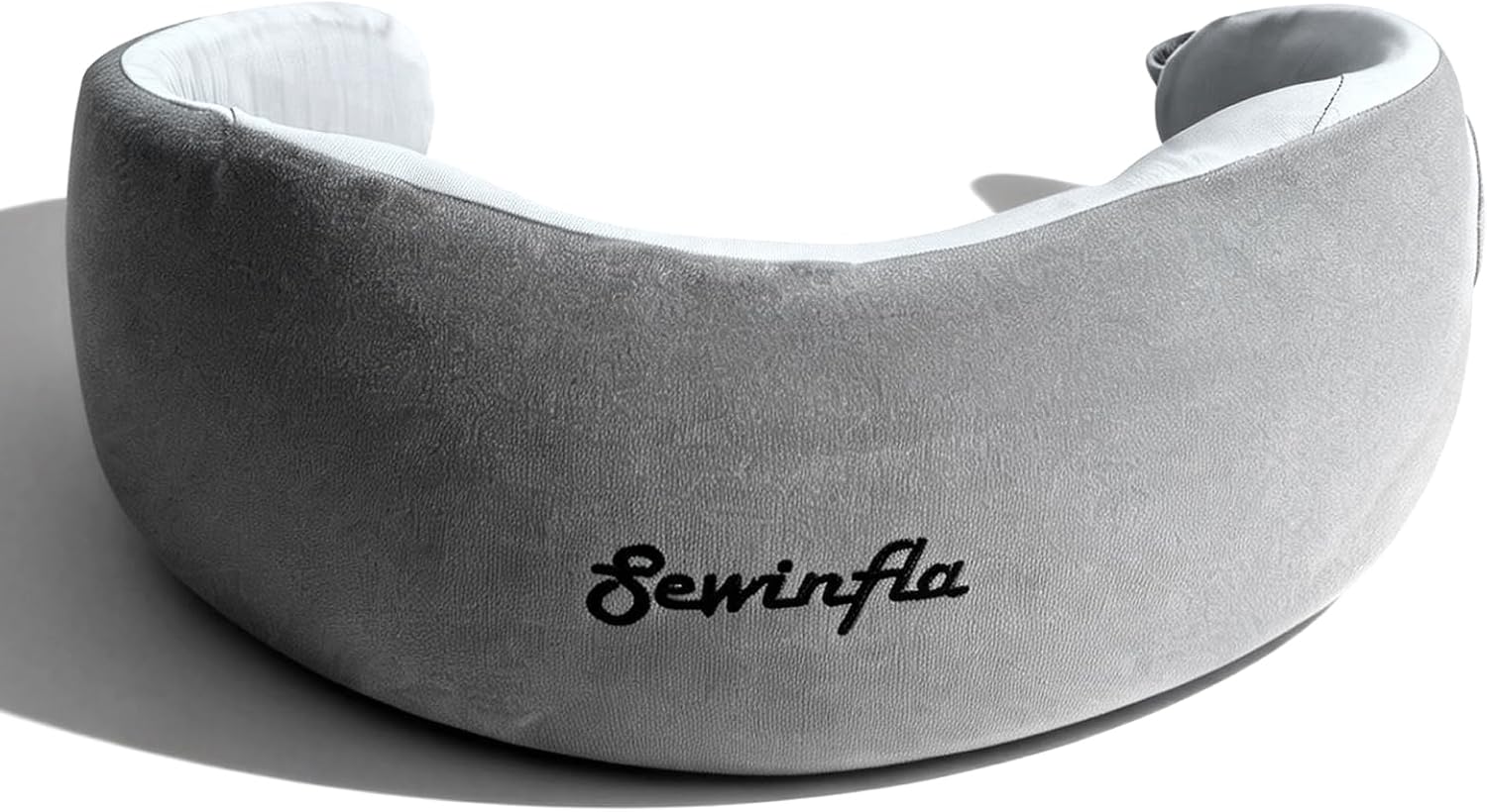 Ergonomic Memory Foam Neck Travel Pillow | Precision Cervical Support with Breathable Washable Cover | Adjustable Fit for Airplane, Car & Home | Premium Comfort for Adults & Kids