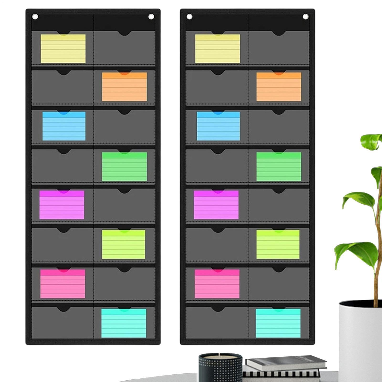 Pochettes porte-cartes pour organiser la maison et la salle de classe