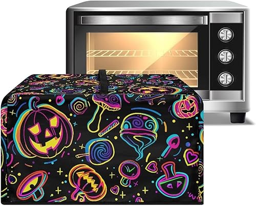 Miniatura 9 de Cubierta para horno de microondas a prueba de polvo, para encimera, freidora de aire, tostadora, horno, para decoración interior del hogar, L, 20.9