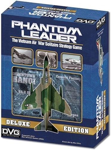 DVG: Phantom Leader Deluxe [2ª edición], el juego de estrategia de la guerra aérea de Vietnam disponible en Yaxa Guatemala