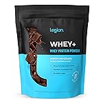 LEGION Whey+ Protein Whey Isolate from Grass Fed Cows - Whey Protein Isolate Powder Low Calorie, Non-GMO, Sugar Free, Lactose and Gluten Free, All Natural Protein Powder for Men & Women (15 Servings)