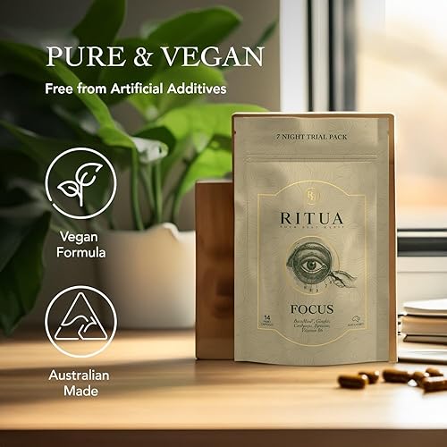 Miniatura 7 de Suplemento de hongos nootrópicos Wellness, paquete de prueba de 7 días, suplemento cerebral para mejorar la memoria y la concentración, contiene