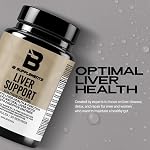 Iron Brothers Supplements | Liver Appui & Supplément de détox, Thistle de lait, Dandelion & Berberine HCl. Fonction saine du foie & Détoxification 30 Services