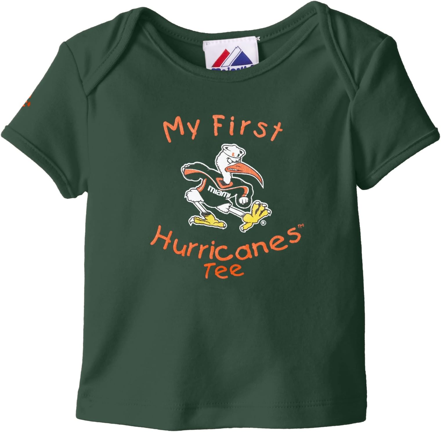 NCAA Miami Hurricanes My First Tee Newborn Boys'