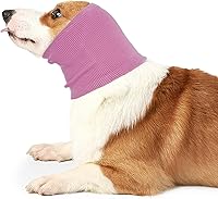 Vista 7 de Nanaki Envoltura Calmante para las Orejas - Diadema Silenciosa para Perro y Orejeras Snood para Alivio de la Ansiedad y Reducción del Ruido