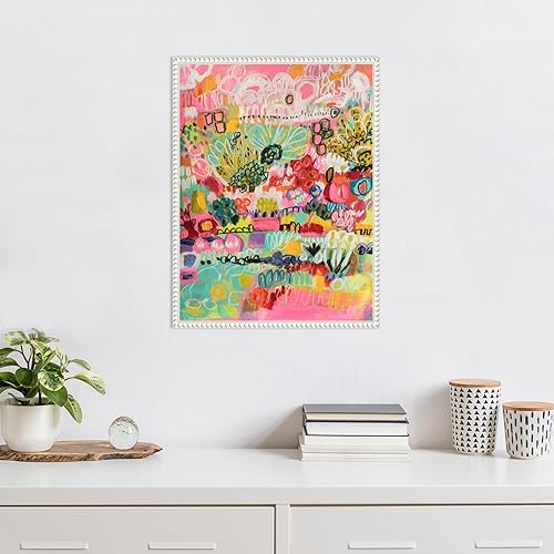 Miniatura 5 de Amanti Art Karen Fields - Lienzo enmarcado para pared, 24 x 18 pulgadas, jardín bohemio III por Karen Fields, lienzo enmarcado para pared, arte