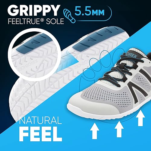 Vista 5 de Xero Shoes HFS - Tenis de fitness para hombre, ligeros, inspirados en la sensación de ir descalzo, minimalistas Tenis Zero Drop