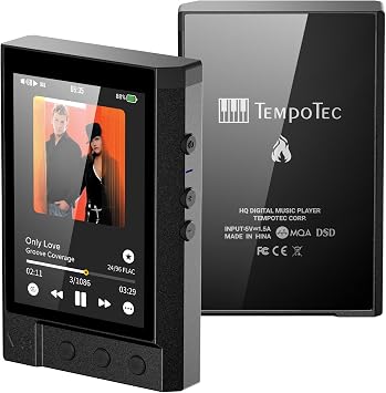 Variations V3 Blaze Digital Audio Player and HiFi Music Player2*AK4493SEQ,4*SGM8262, 4.4mm&3.5mm Headphone Output Port.Output Power up to1650mW@32/4.4mm+Protective Case-Black or Green